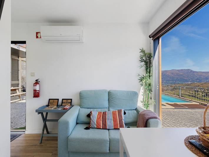 Location de vacances pour 2 personnes, avec jardin et balcon dans Gerês