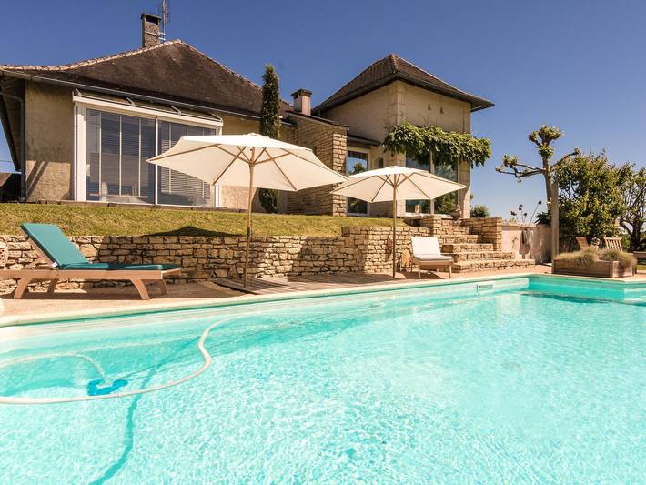 Villa pour 7 personnes, avec Terrasse et Piscine