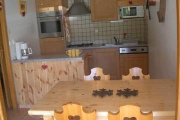 Chalet pour 4 personnes, avec terrasse, animaux acceptés à Valloire