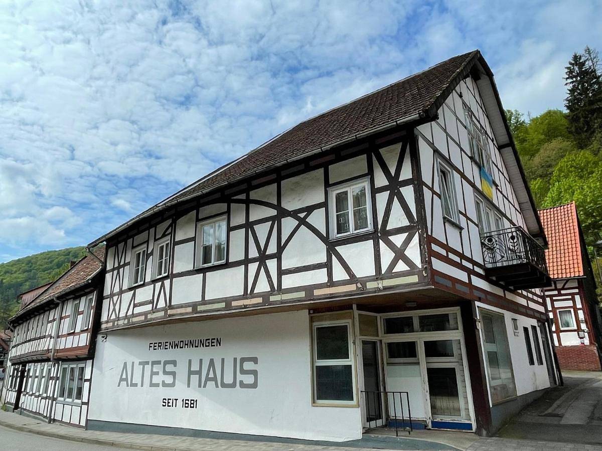 "Altes Haus" am Kurpark in den Bergen in Zorge, Harzvorland