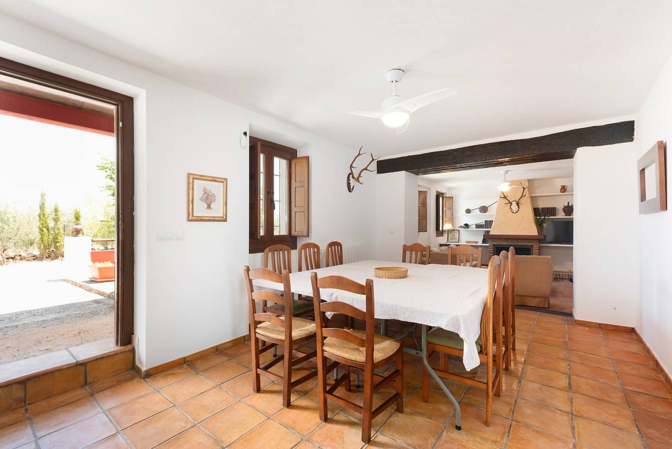 Country House 'Cortijo De La Vía' with Mountain View, Private Pool and Wi-Fi in Archidona, Granada Province