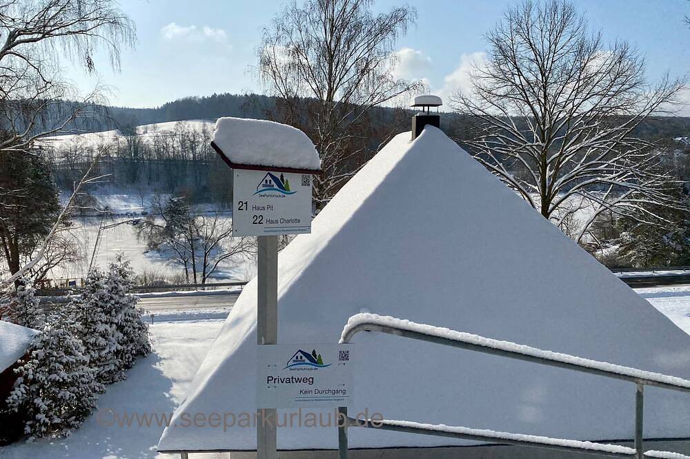 Ferienhaus, freistehend - Seeblick - 6 Personen - gemütlich eingerichtet. in Kirchheim, Knüllgebirge