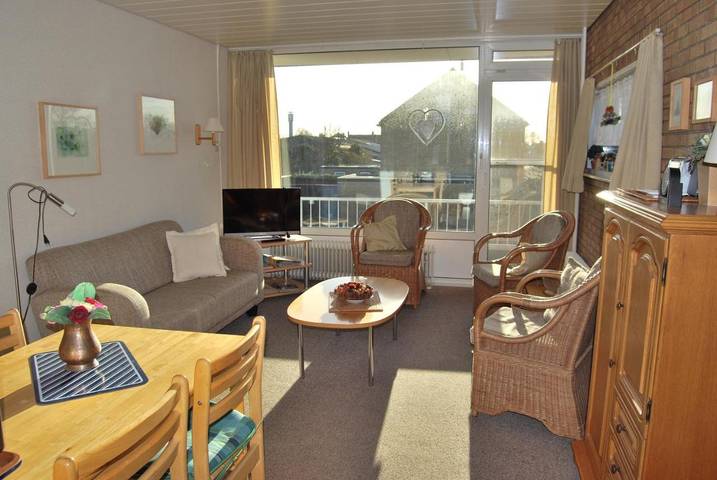 Vakantieappartement voor 4 personen, met balkon in Vrouwenpolder