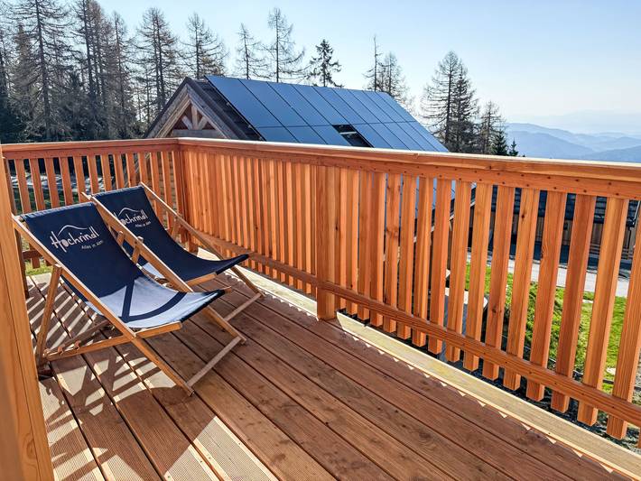 Ferienhaus für 8 Personen, mit Terrasse und Ausblick in Albeck