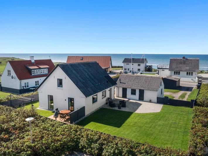 Ferienhaus für 4 Personen, mit Terrasse und Garten, kinderfreundlich in Løkken