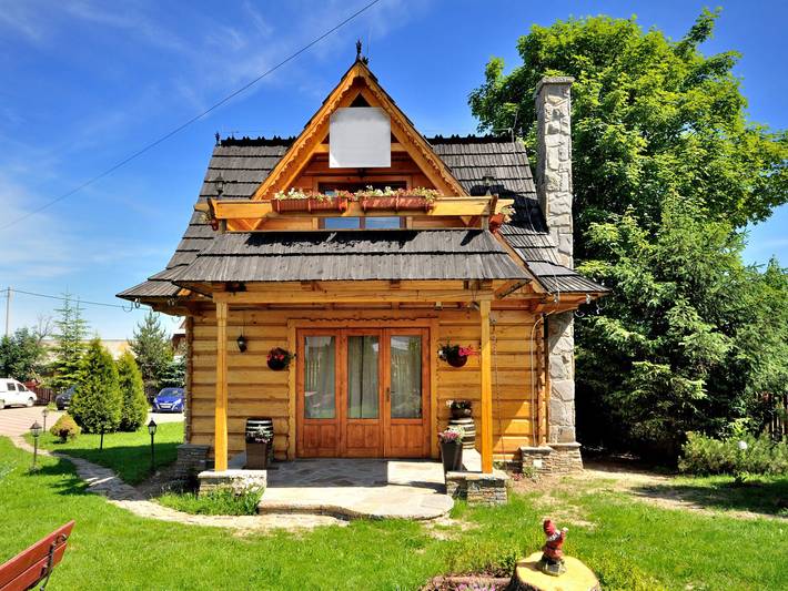 Chalet für 6 Personen, mit Sauna und Terrasse sowie Garten - 1