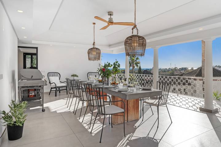 Villa pour 10 personnes, avec balcon et vue sur l’océan - 1