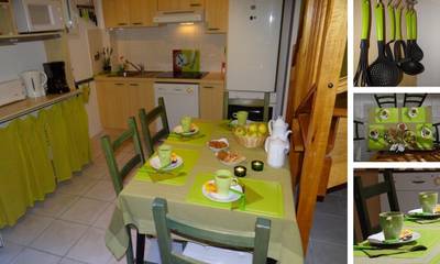 Gîte pour 6 personnes, avec piscine ainsi que terrasse et jardin, animaux acceptés à Notre-Dame-de-Londres