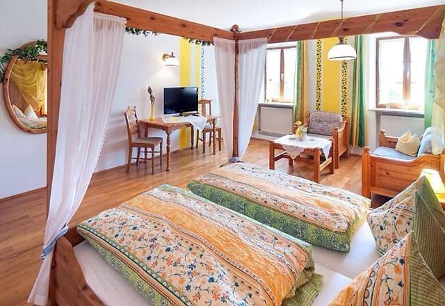 Double Room with Garden View in Thurmansbang, Ostbayern