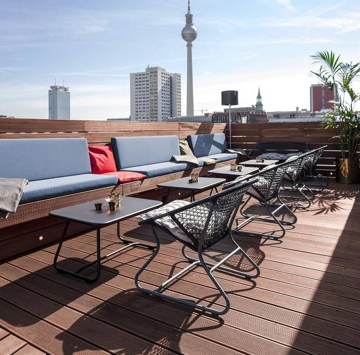 Hotel für 10 Personen, mit Terrasse und Garten bei der Museumsinsel Berlin
