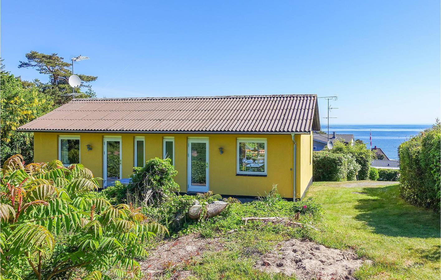 Ferienhaus für 4 Personen mit Terrasse in Sandkås, Allinge