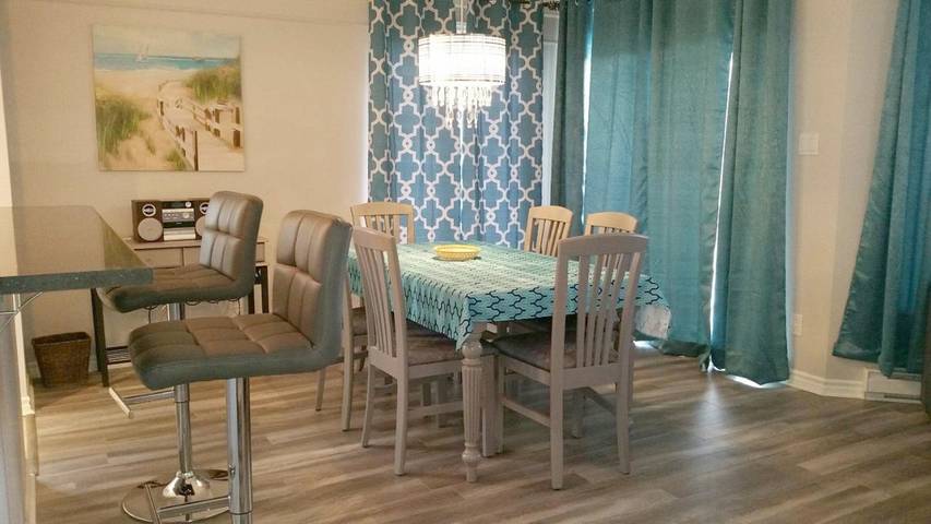 Gîte pour 7 personnes, avec vue ainsi que vue sur le lac et terrasse dans Saint Donat De Montcalm - 3