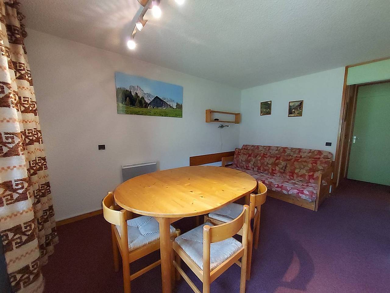 Apartamento entero, Apartamento admite mascotas, vista montaña - 5 pers. in Valmorel, Les Avanchers-Valmorel