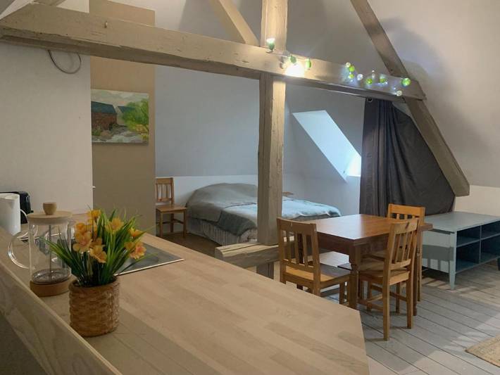 Gîte pour 2 personnes, avec vue dans La Petite-Raon