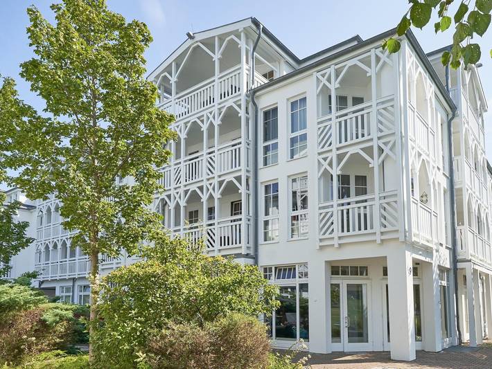 Ferienwohnung für 2 Personen, mit Balkon und Pool sowie Sauna in Sellin - 3