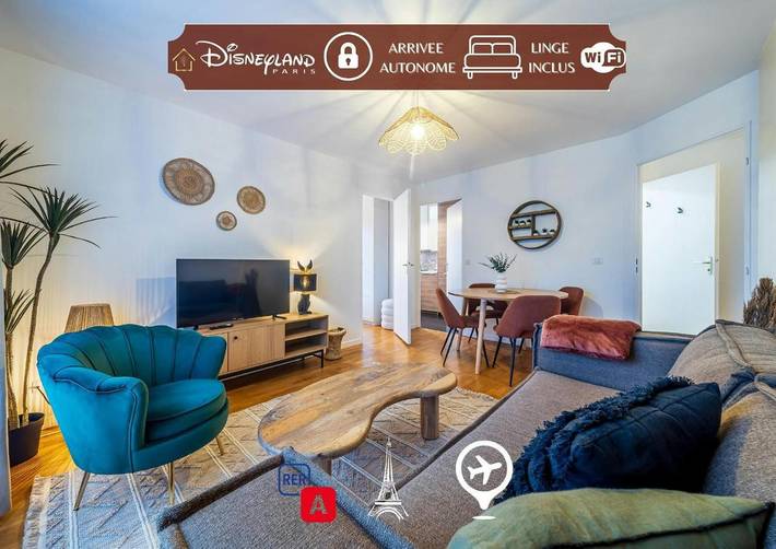 Appartement de vacances pour 6 personnes à Bailly-Romainvilliers