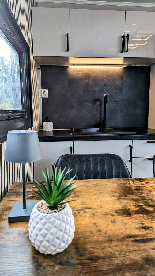 Ferienhaus für 4 Personen, mit Ausblick und Terrasse sowie Seeblick in Fürstenberg/Havel