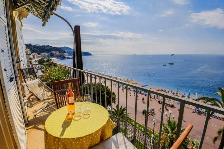Appartement de vacances pour 8 personnes, avec vue et balcon