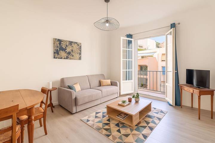 Ganze Wohnung, Ferienwohnung für 4 Personen mit Balkon in Monte Carlo, Mittelmeerküste (Frankreich)