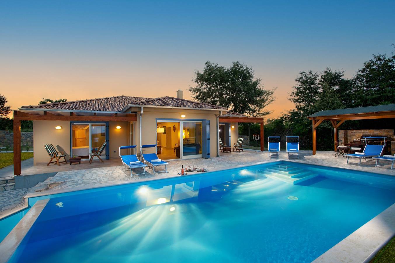 Villa für 6 Personen in Grožnjan, Općina Grožnjan