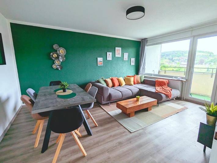Ferienwohnung für 6 Personen, mit Garten und Ausblick in Hagen