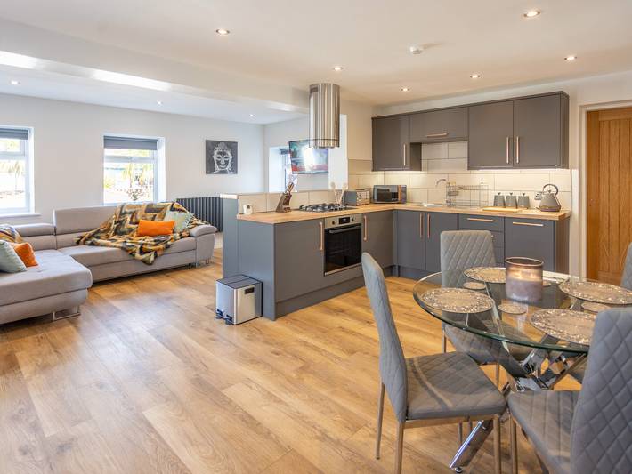 Log cabin for 4 people in Yorkshire