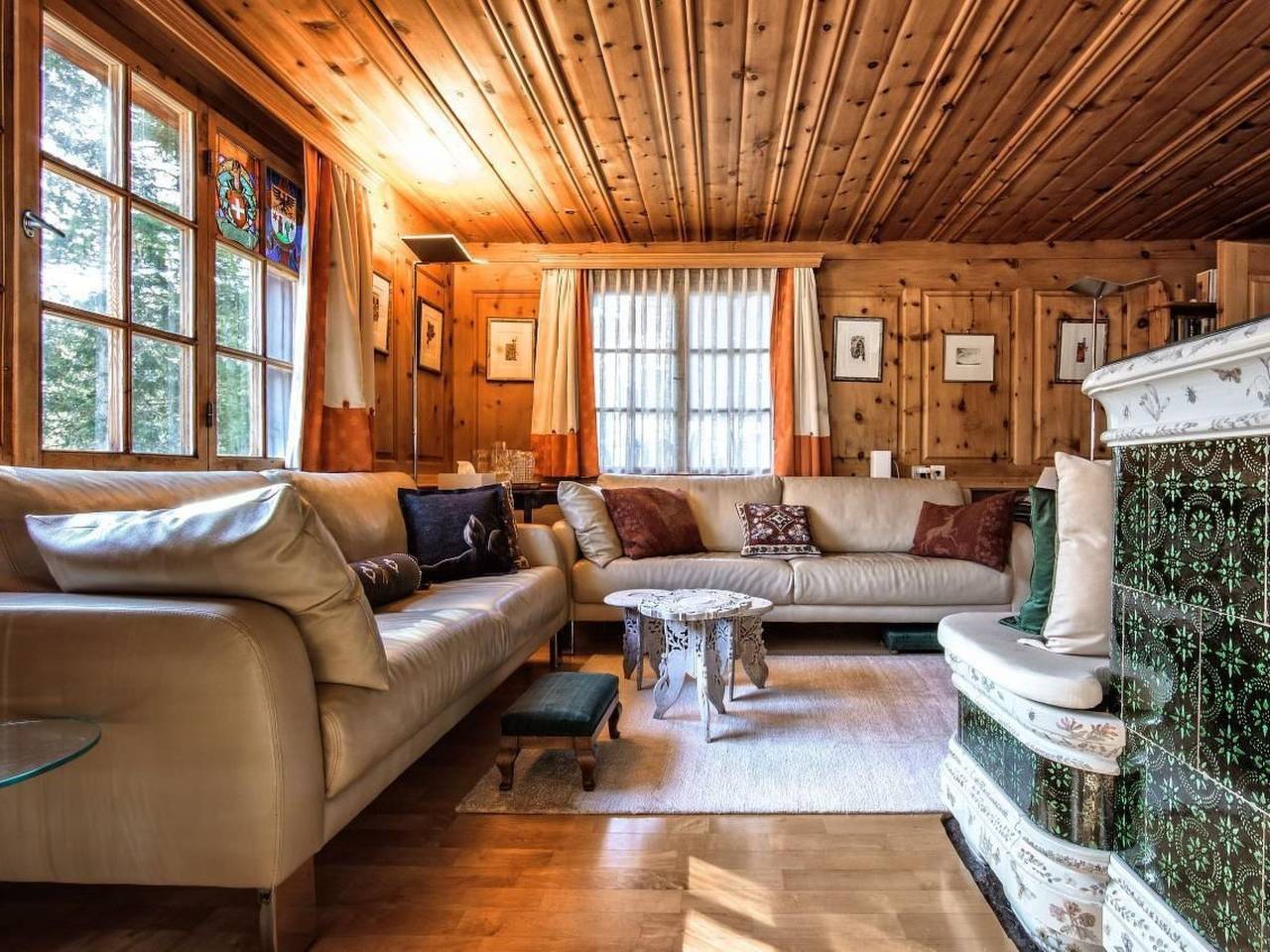 Flöka-Hus in Arosa (Grisones), Plessur alps