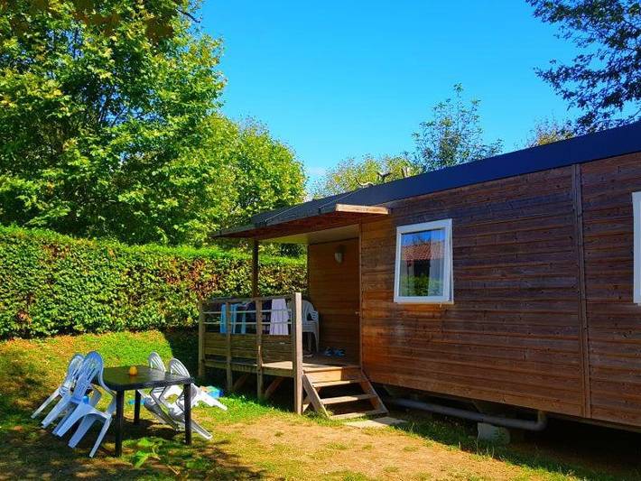 Camping pour 4 personnes, avec jardin ainsi que terrasse et vue, animaux acceptés dans Saône-et-Loire - 3