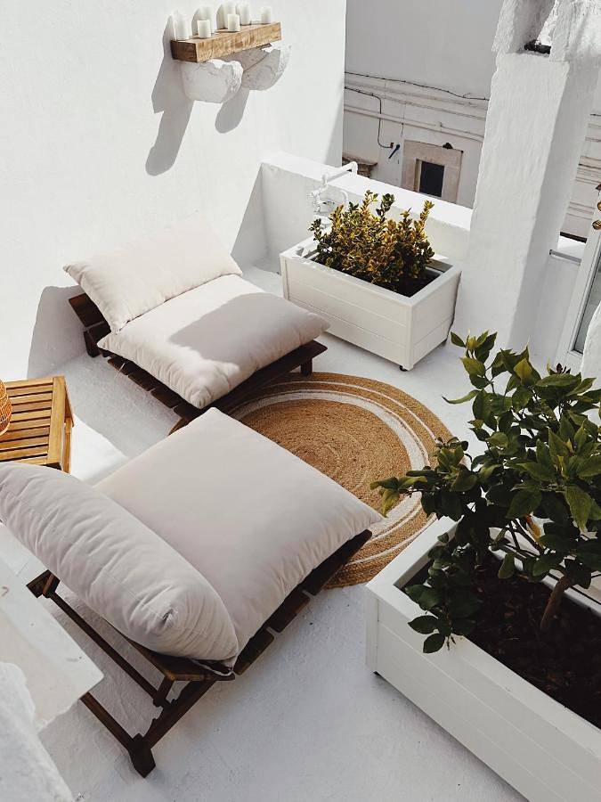 Chambre d’hôte pour 4 personnes, avec terrasse à Noci