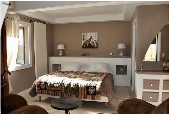 Chambre d’hôte pour 2 personnes, avec jardin dans Falletans