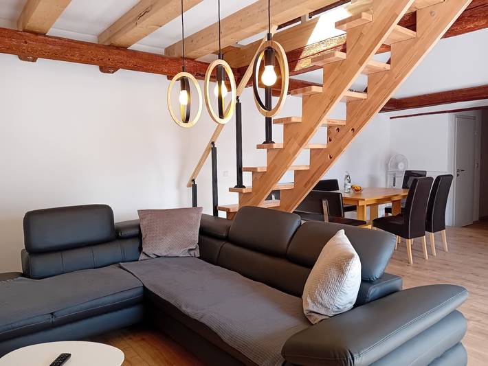 Entire holiday apartment, Holiday apartment for 4 people with balcony in Bad Buchau, Landkreis Biberach