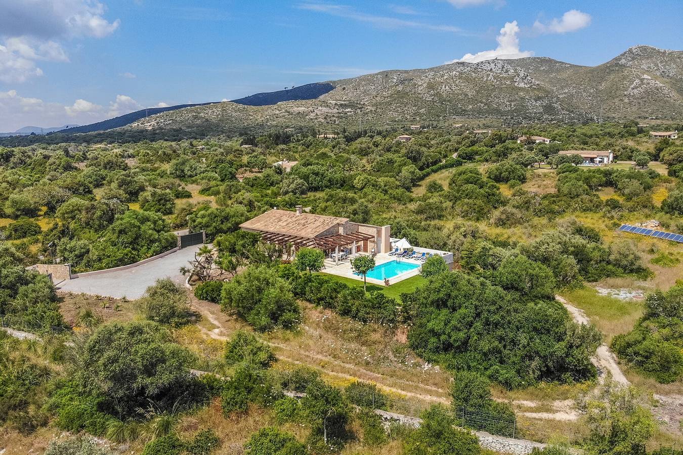 Villa "Finca Soliva" con vistas a la montaña, jardín, Wi-Fi, piscina y terraza in Capdepera, Mallorca Este