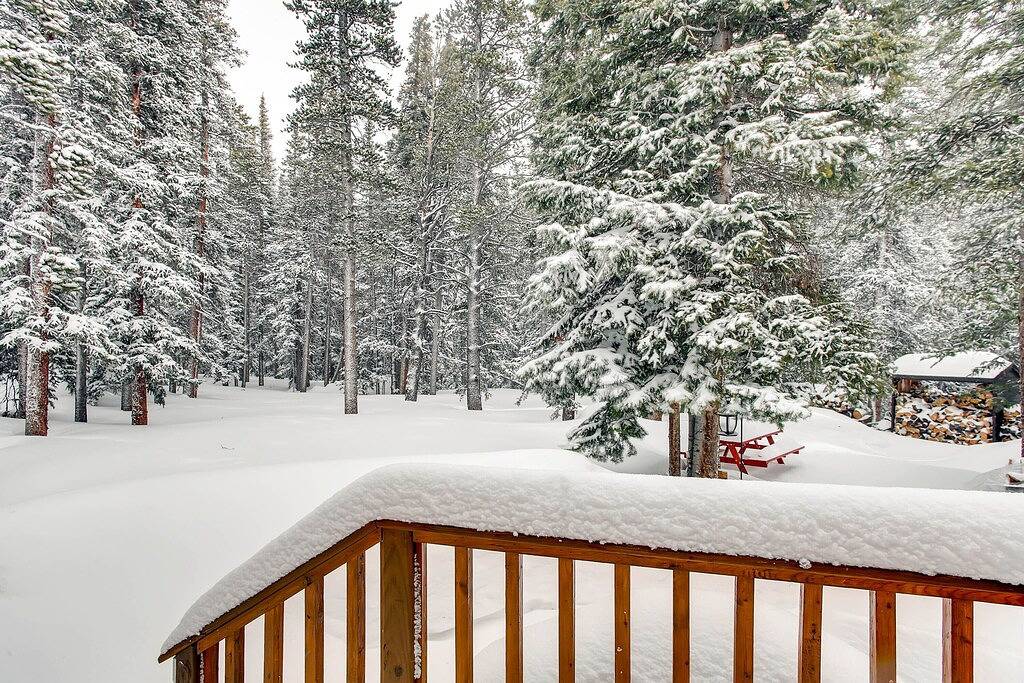 Skurril Hollow / 2 Schlafzimmer / 1 Bad / Bergblick / Holzkamin / Waldgrundstück / In der Nähe von National Forest in Park County