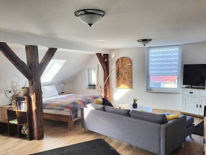 Ferienwohnung mit 1 Schlafzimmer in Nossentiner Hütte, Naturpark Nossentiner/Schwinzer Heide