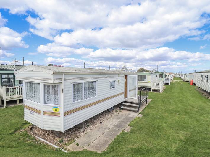 Caravan for 4 people, with garden, with pets in Ingoldmells