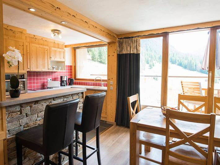 Gîte pour 8 personnes, avec terrasse dans Courchevel 1650 (Moriond) - 2