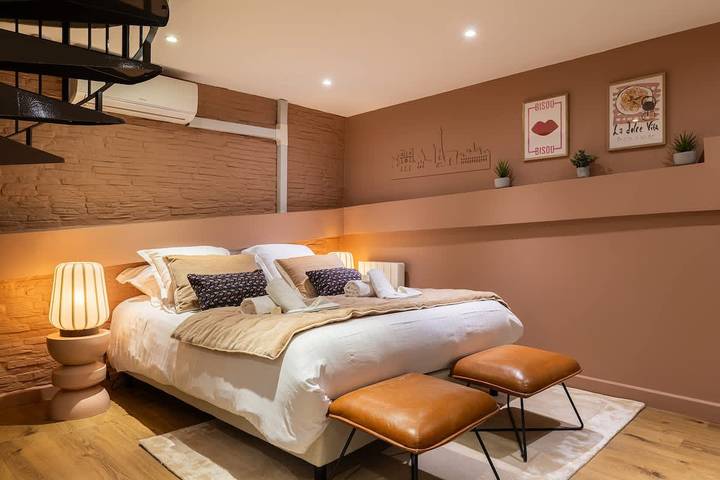 Gîte pour 4 personnes, avec balcon/terrasse dans Paris Rue Sextius Michel - 4