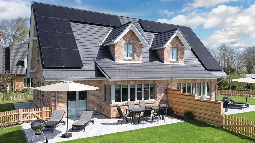 Ferienhaus für 6 Personen, mit Sauna und Terrasse, mit Haustier