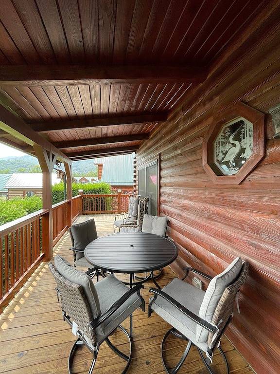 Süße Kabine 10 min. vom Skigebiet entfernt in Blue Ridge Parkway, Maggie Valley