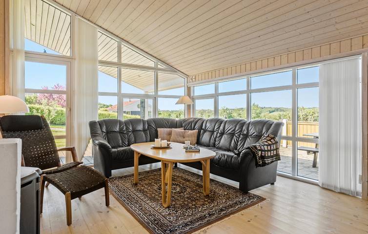 Ferienhaus für 6 Personen mit Terrasse in Hjarbæk, Limfjord in Westjütland