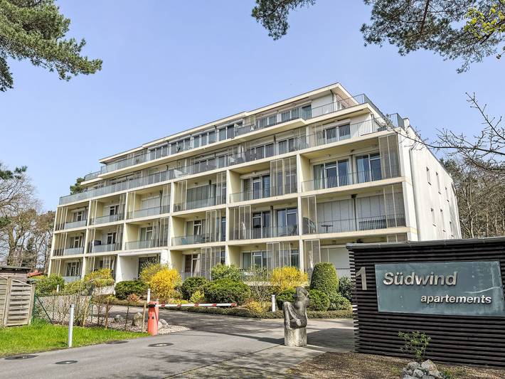 Appartement de vacances pour 4 personnes, avec balcon ainsi que sauna et jardin, animaux acceptés - 1