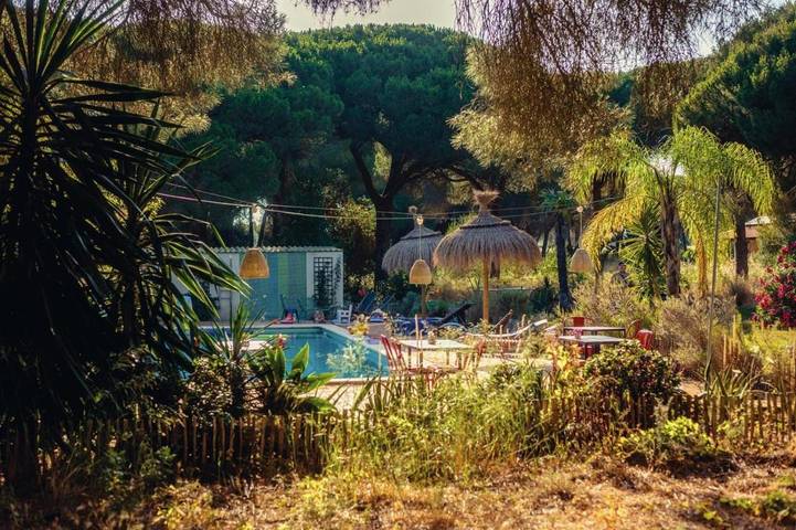 Albergue para 2 personas, con Balcón y Terraza además de Jardín y Piscina en Vejer de la Frontera