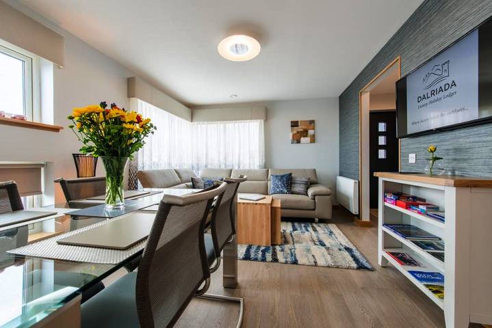 Gîte pour 4 personnes, avec Balcon et Terrasse ainsi que Jardin et Vue à Stonehaven - 3