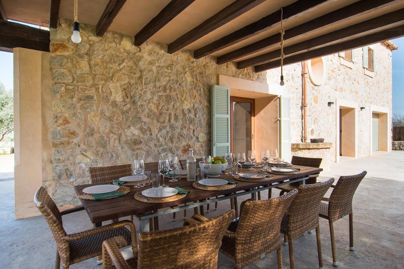 Ferienhaus 'Es Vidrier' mit Meerblick, Wi-Fi und Klimaanlage in Capdepera, Mallorca Osten