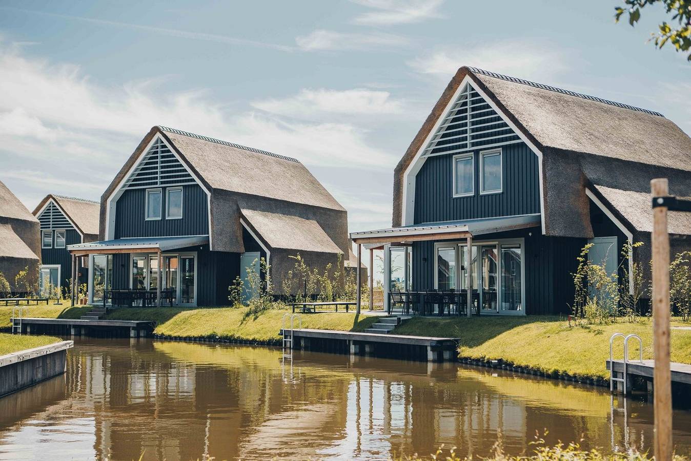 Parc Pharshoeke - Watervilla sauna | 6p in Heeg, Ijsselmeer