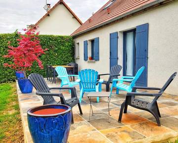 Cottage pour 4 personnes, avec jardin dans Veuzain-sur-Loire