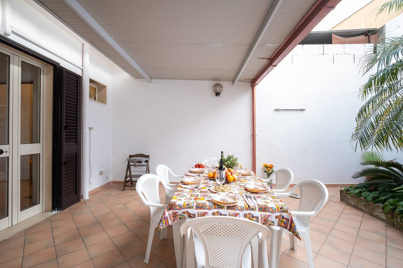 Ferienhaus 'Villetta Fronte Mare White Beach' mit privatem Garten und Klimaanlage in Porto Cesareo, Golf von Tarent