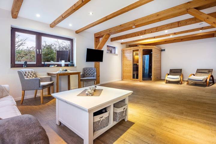 Ferienwohnung für 2 Personen, mit Garten und Sauna