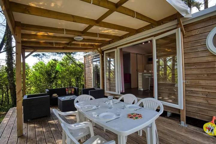 Mobil home pour 6 personnes, avec terrasse à Peyrillac-et-Millac - 4