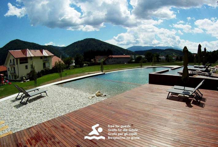 Ferienwohnung für 4 Personen, mit Whirlpool und Pool sowie Garten und Sauna, mit Haustier - 1